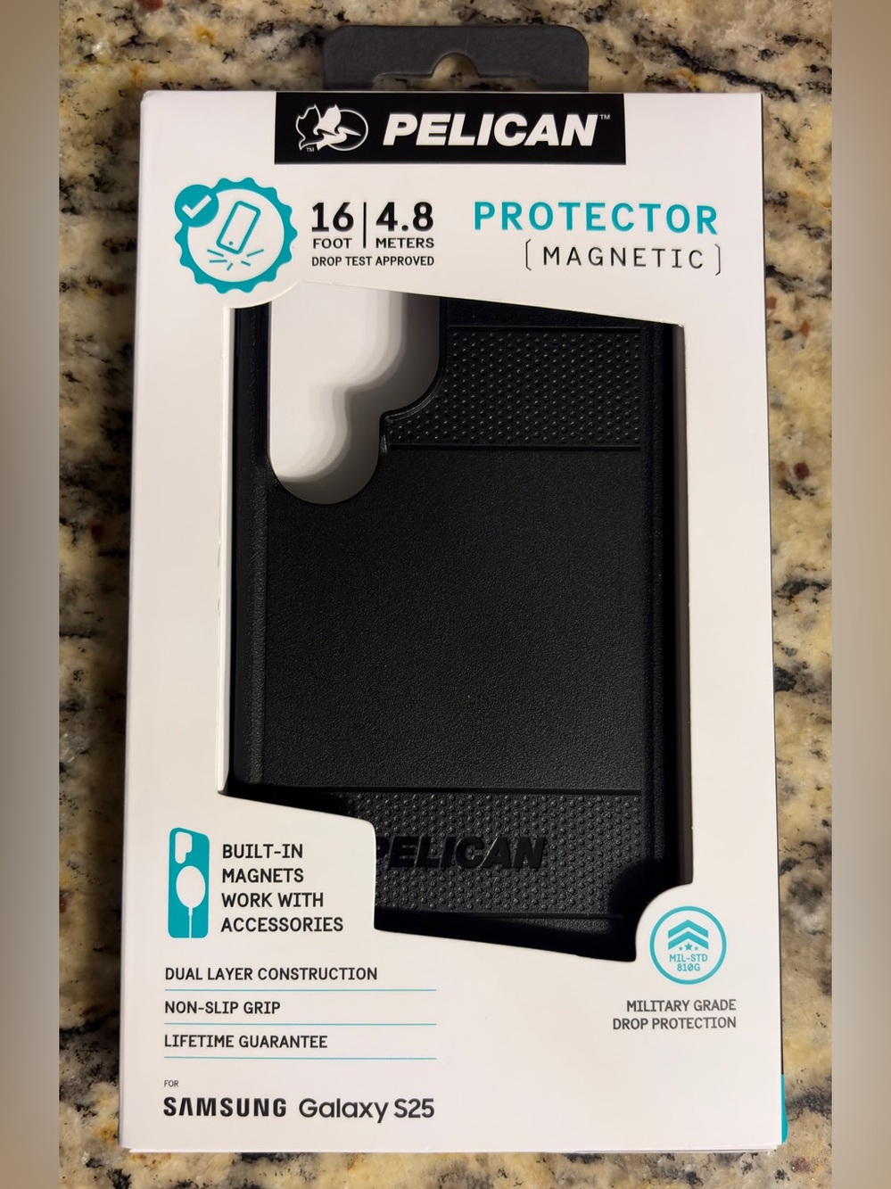 Pelican Protector Magnetic Case Samsung Galaxy S25 - NEW IN BKX